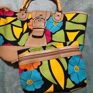 Nine West 2pc handbag set